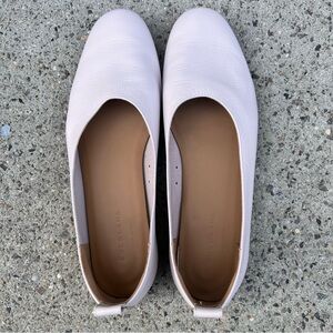 Everlane Italian Leather Day Glove Flats Sz 9 Dusty Lilac